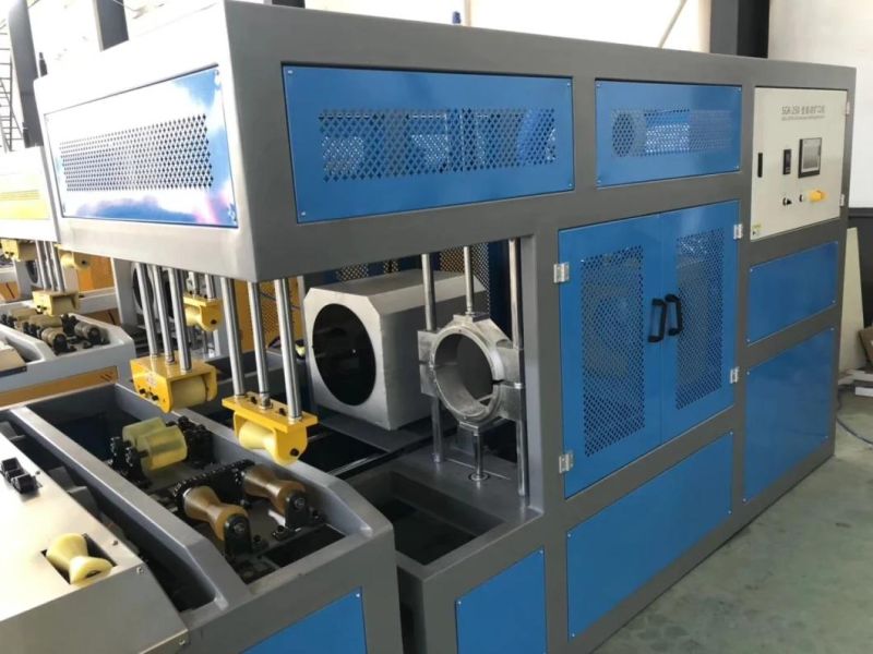 Automatic 250mm PVC Pipe Belling Machine Double Oven