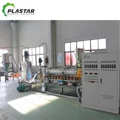 Twin Screw Plastic Granulation Compounding Extruder Machine