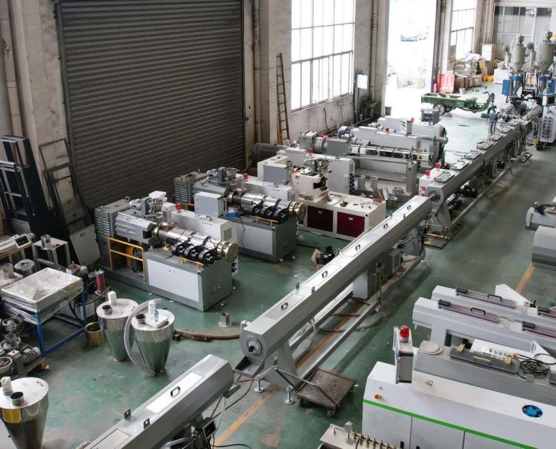 UPVC CPVC WPC PVC Tube Pipe Making Line Plastic Extrusion Machine