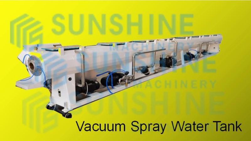 PVC Electrical Conduit Water Supply Drainage Sewer Pipe Extrusion Making Machine