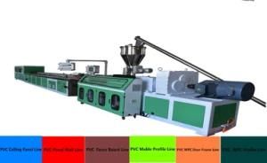 Plastic 300mm 400mm 600mmwidth PVC Wall Board Machine