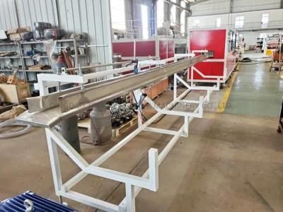 Quality PVC Plastic Window Profile / Ceiling Making Extrusion Machine Production Line