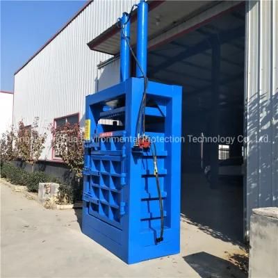 Waste Carton Cardboard Packing Machine Hydraulic Scrap Plastic Press Baler Machine