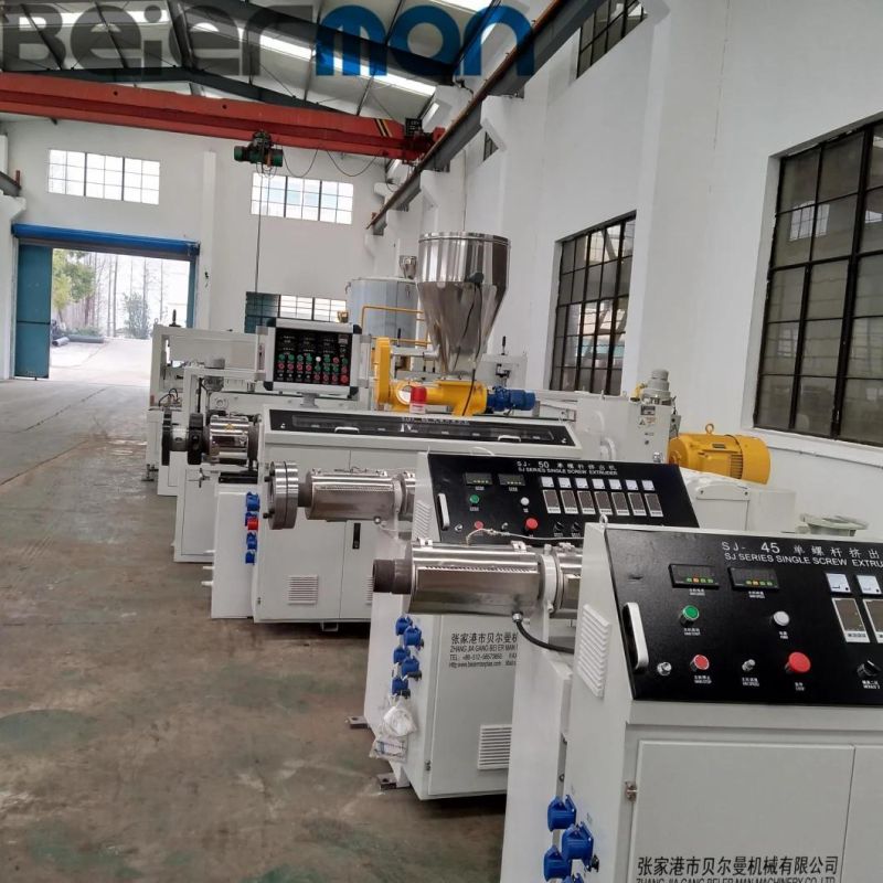 Competitive Price PP PE PVC PPR Product Single Screw Extruder Sj45 Sj50 Sj55 Sj65 Single Extrusion Machine Pipe Extruder Ce Approved