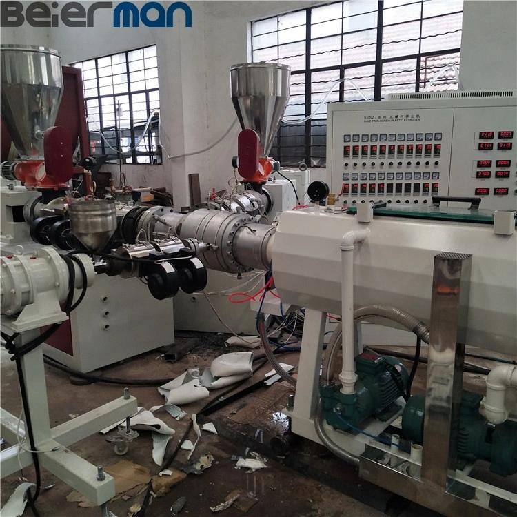 Ce Certificated 50-200mm Three Layers Plastic PVC Conduit Drainage Water Pipe Production Line Factory Good Price