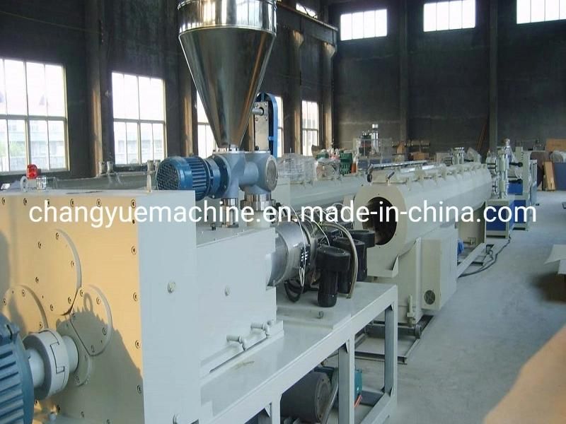 Plastic PVC PP PE Pipe Extruder Machine Extrusion Line Making Machine