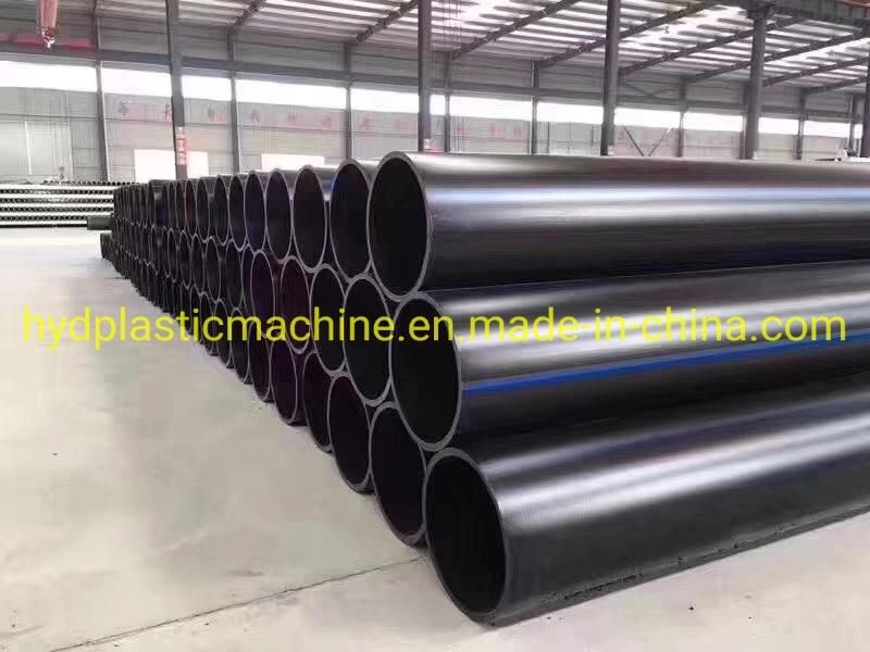 Water Supply HDPE Pipe Extrusion Machine / Production Line 90-315 mm