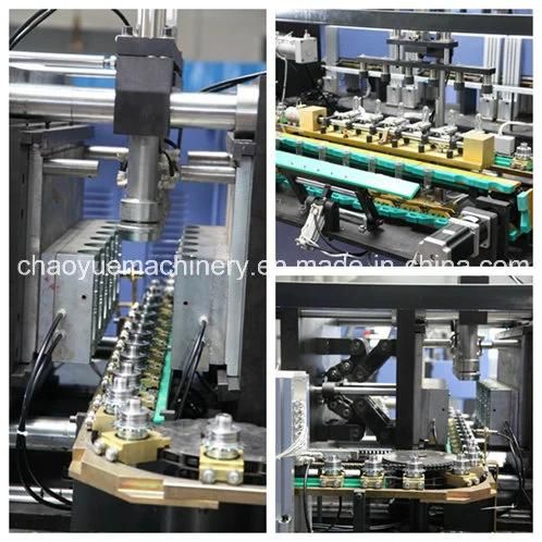 6 Cavity Automatic Pet Plastic Blow Molding Machine