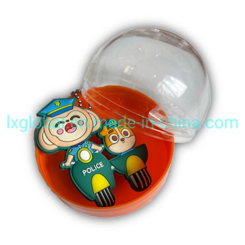 PVC Cartoon Key Chain Molding Machine Double Sided PVC Products