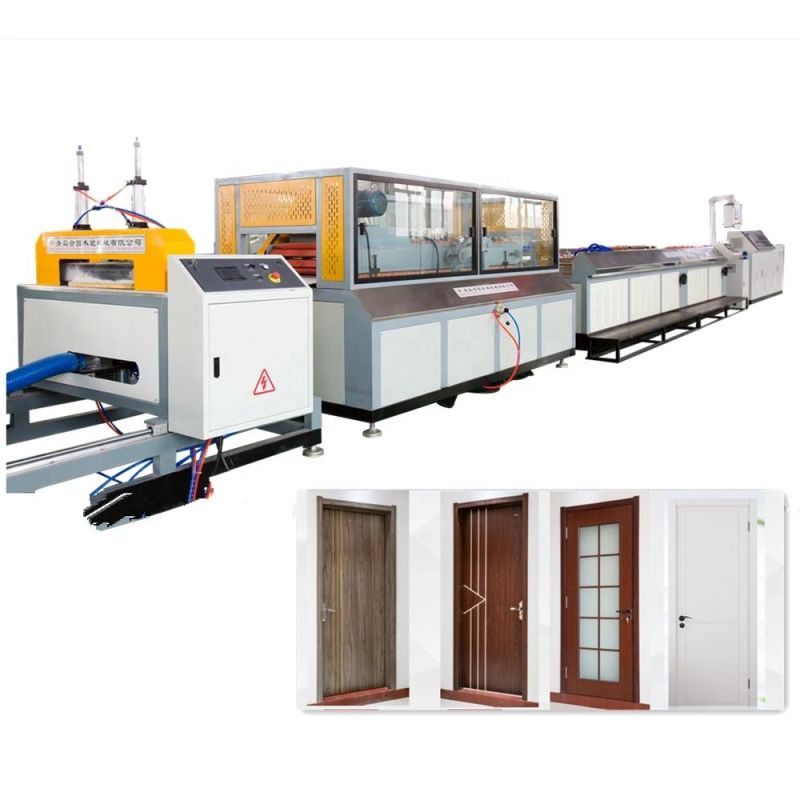 92/188 Tongsan Trunkey WPC PVC Hollow Door Panel Frame Making Machine