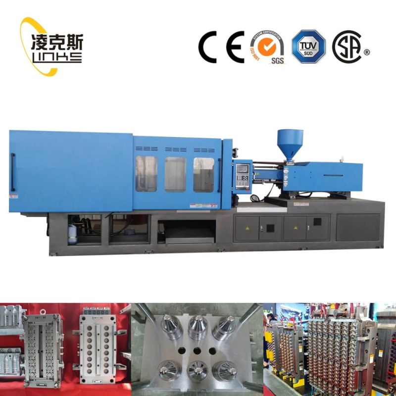 Plastic Water Bottle Preform Plastic Cap Injection Molding Machine