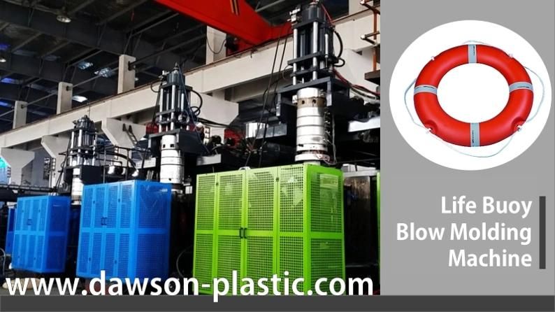 Extrusion Blow Moulding Machine with Moog Parison for Life Buoy