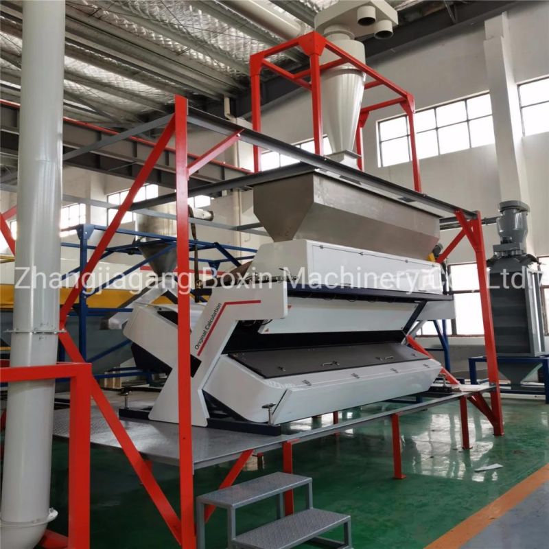 High Productivity Pet Bottle Recycling Machine for Water Cola Plastic Bottle with Friction Washer/Washing Plant