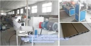 WPC Window Sill Extrusion Line /PVC Wood Window Sill Machine