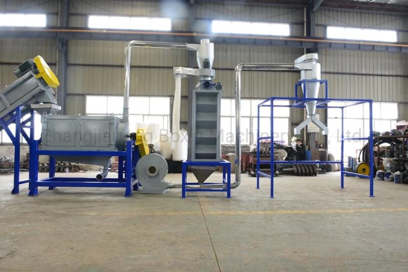 2021 PP PE HDPE Flakes Washing Recycling Line/Waste Plastic Bottle Recycling Machine