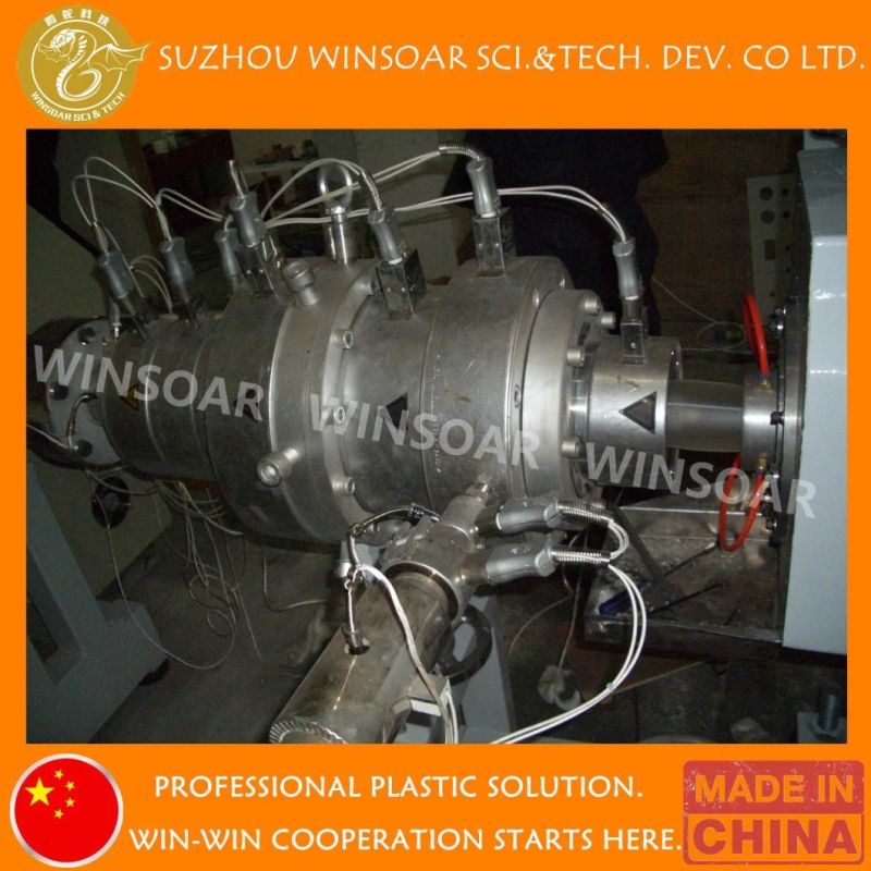Plastic HDPE Evo Silicon Core Pipe Cable Duct Extrusion Making Machine