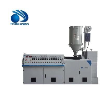 PE PP PVC Plastic Single Wall Corrugated Pipe Machine Extruder