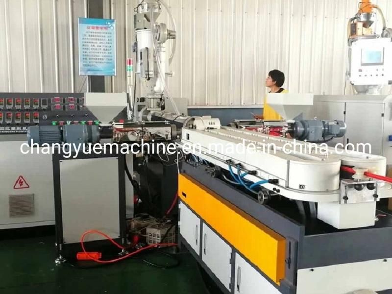 Factory Wholesale PVC Single Wall Corrugated Pipe Extruder Machine