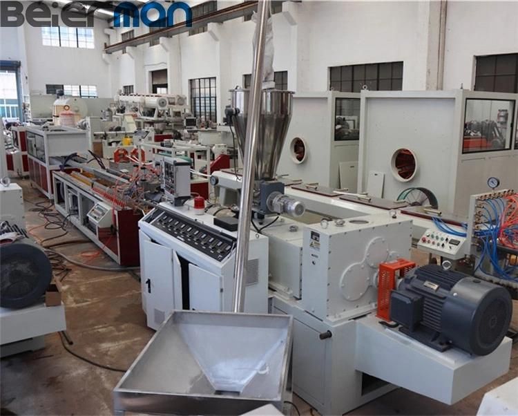 PVC Rain Rhone Gutter Semi-Circle Profile Extrusion Line Factory Good Price