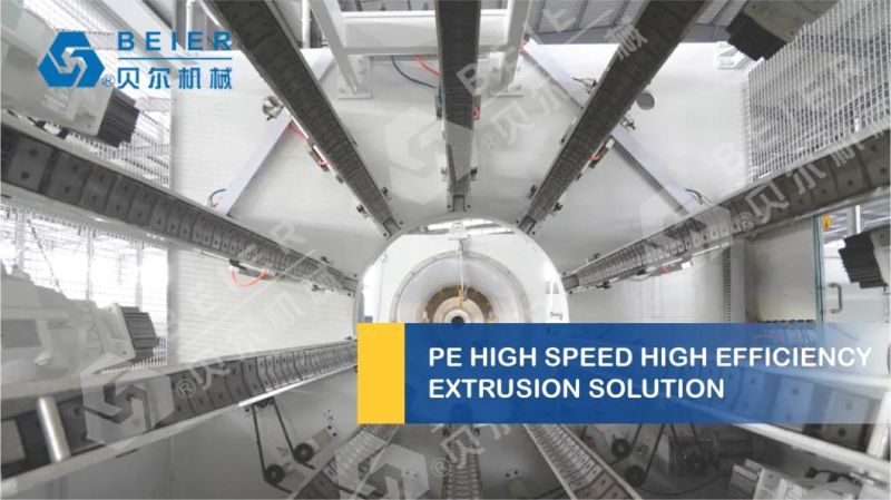 HDPE High Speed High Efficiency Extrusion Line