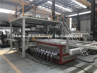 Plastic PVC Stone Plastic Composite Spc Flooring Extruder Machine