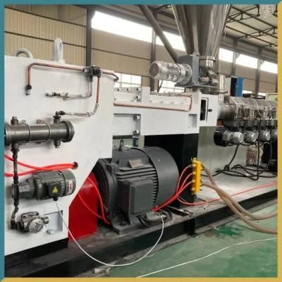 Twin Screw Extruder UPVC Pipe Extrusion Line