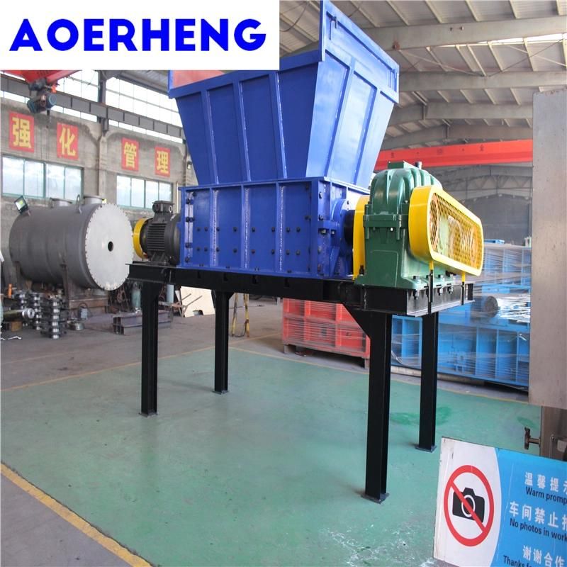 Environmentally Double Shaft Shredder for Metal Pail /Plastic Pail/Waste Metal/Kitchen Garbage/ Household Trash/Animal Corpse/Hospital Medical Waste