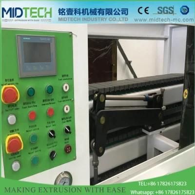 Plastic Window Door Frame Profile Extruder Machine / Plastic Profile Extrusion Line