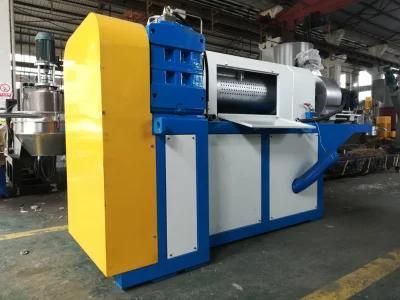 China Made Plastic PP PE Film Squeezer Dewatering Machine with Low Noise