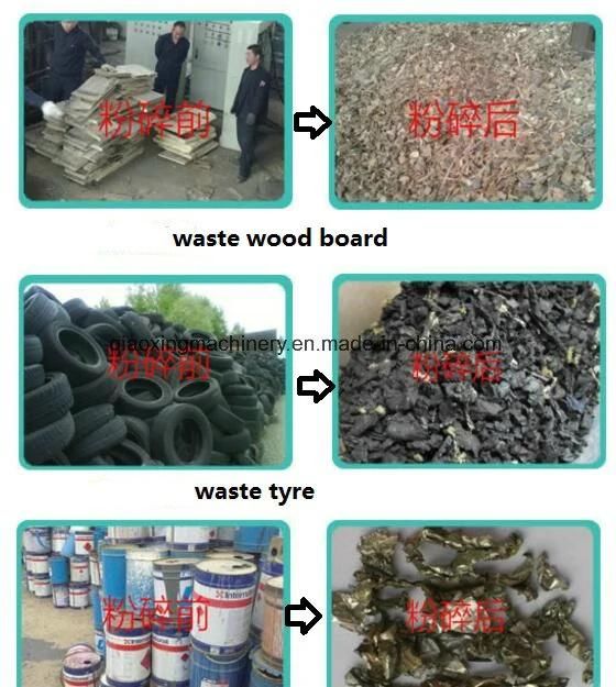 Waste Car Truck Tyre Recycling Crush Machine for Sale