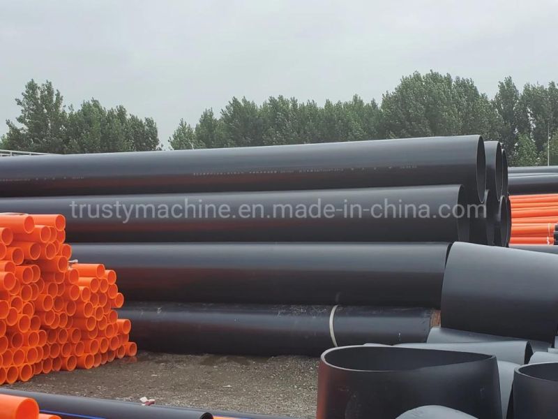 110mm-315mm PE PP Pipe Making Machine Water Supply Pipe Production Line