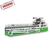 UPVC Profile Roll PUR Hot Melt Laminating Machine Profile Wrapping Machine