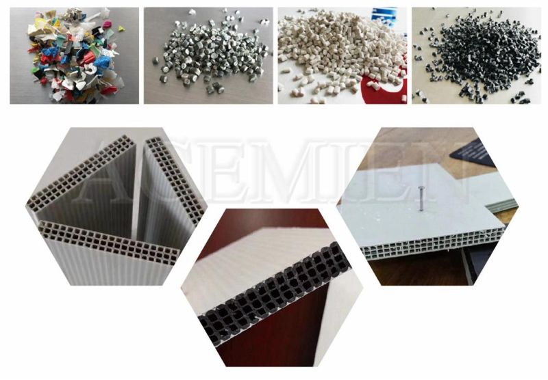 Reusable Plastic PP Hollow Formwork for Concrete Mould Plastic Hollow Construction Shuttering Making Machine