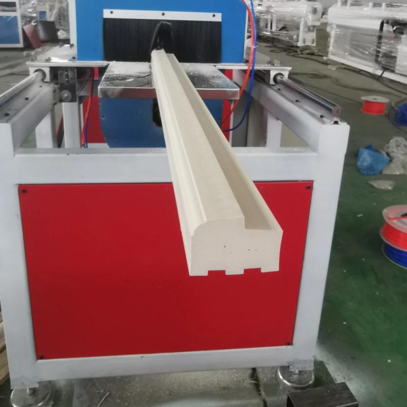 PVC WPC Wood Plastic Profile / Decking/Door Frame/ Wall Panel/Floor Fence Post Window Extruding Extruder / Extrusion Making Manufacture Machine with CE