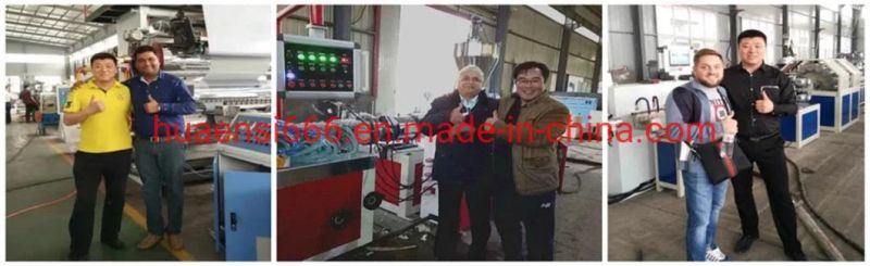 Dielectric PVC Seven Holes Plum Tube Making Machine Factory