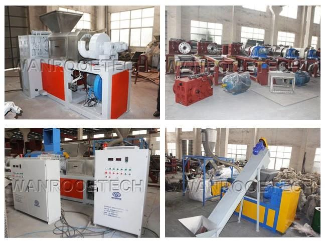 Waste PP PE Film Bag Recycling Plastic Granule/Pellet Squeezer Dryer Making/Squeezing/Dewatering/Pelletizing/Granulating Machine by Chinese Factory