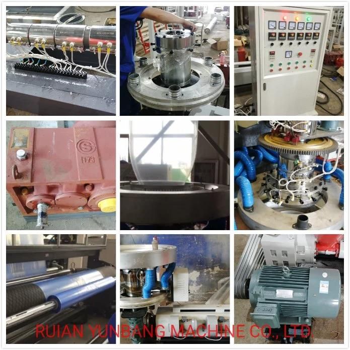 HDPE Plastic Film Extruder with Printing Machine