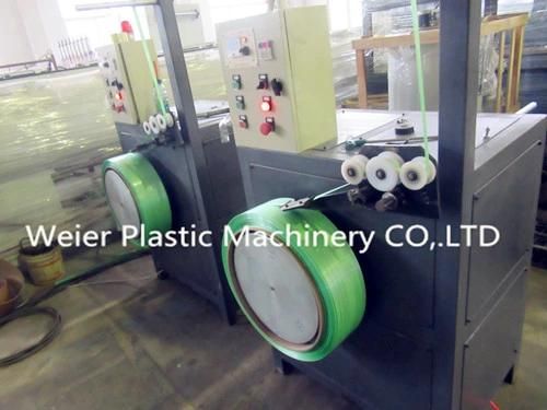 Automatic PP Pet Belt Strapping Roll Making Machine