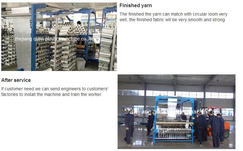 PP Woven Bag Sack Thread Making Machine Flat Yarn Extruder Machine