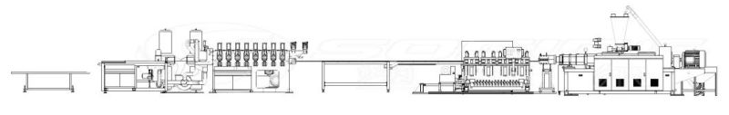 PVC Foam Board Co-Extrusion Line / PVC Foam Floor Extrusion Line/PVC Foam Board Machine/Extrusion Machine