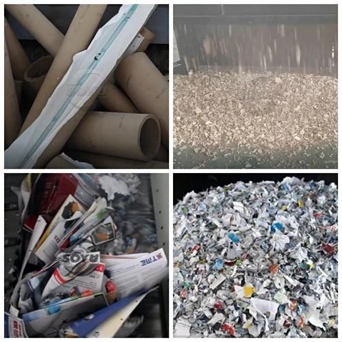 Waste Paper Tube Shredder Single Shaft Shredder