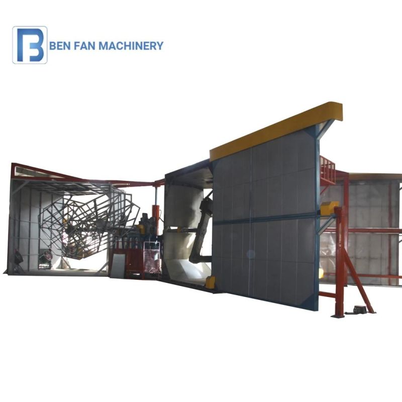 Benfan Brand High Efficiency Automatic Multi-Arms Carrousel Rotomolding Machine