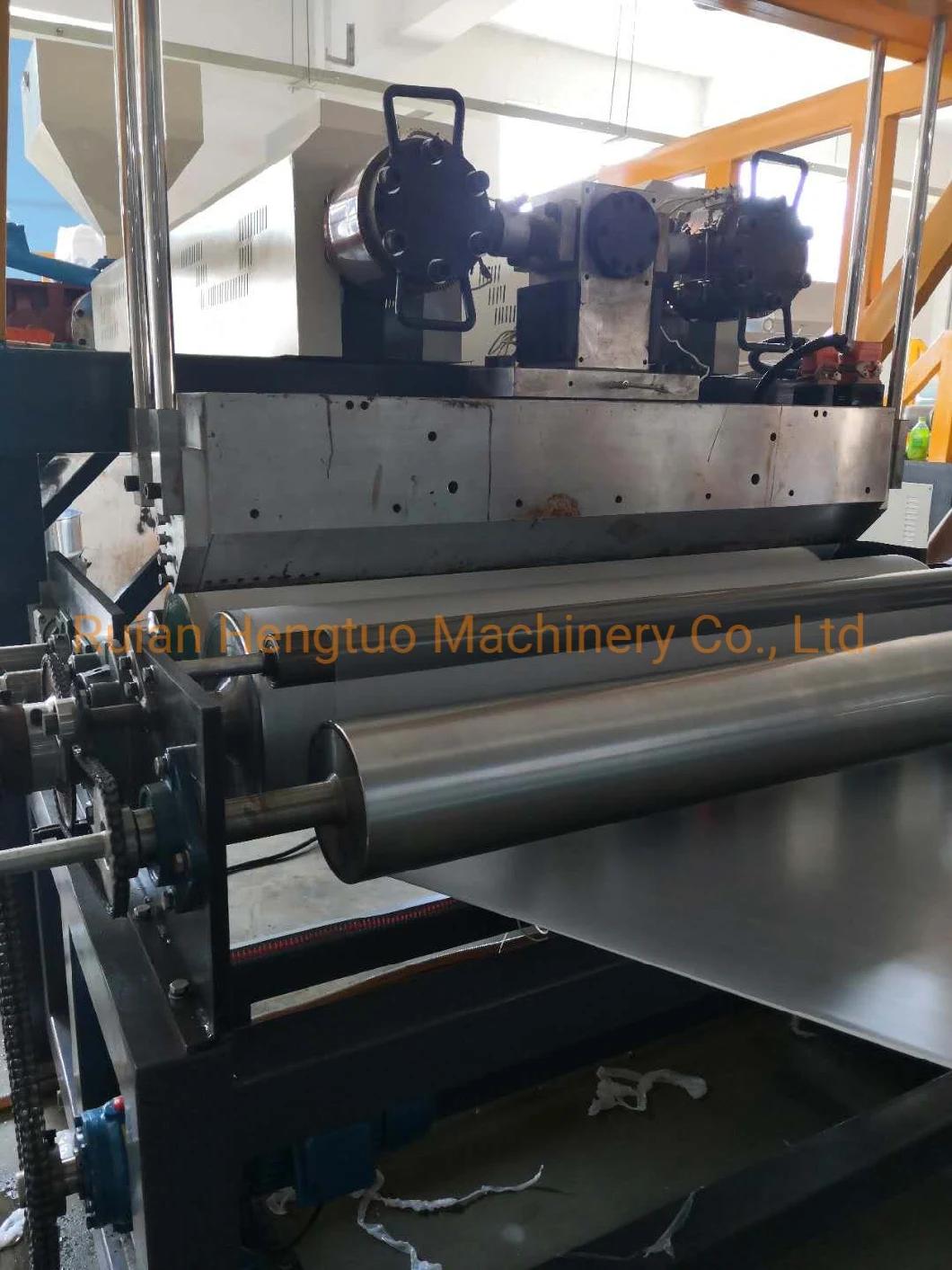 Double Screw CPE Cast Embossed Glove Film Making Machine