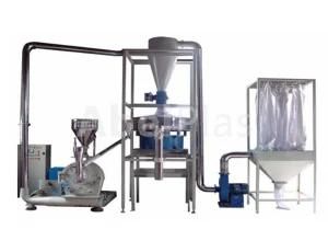 PP PE PVC Scrap Plastic Recycling Pulverizer Milling Grinding Machine