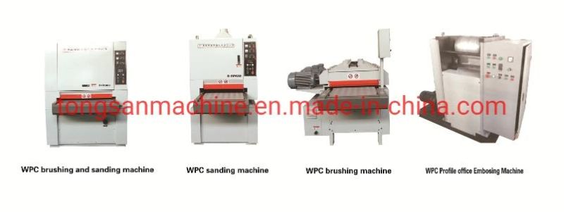 PP PE WPC Composite Decking Fence Extruder Machine Production Line Manufacturer