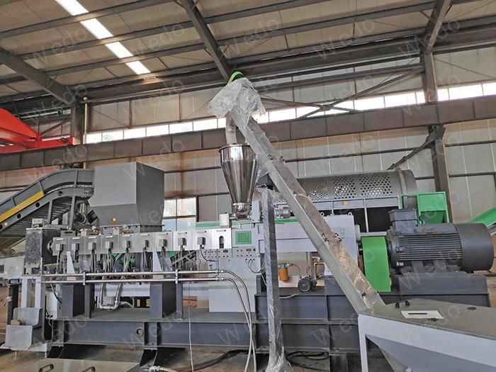 Pet Pelletizing Machine, After Pet Bottle Crushing Washing Recyclineg Machine, Pet Flakes New Under Water Cutting Pet Plastic Pelletizing Recycling Machine