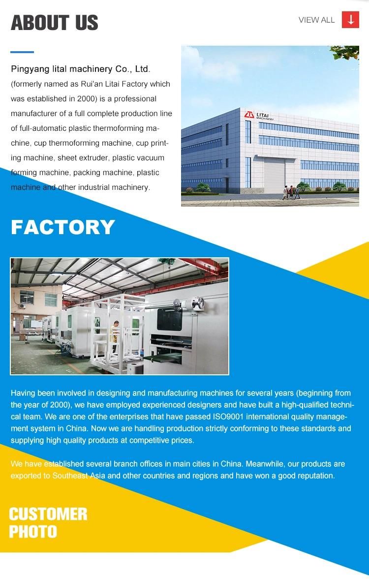 Best Selling PP/PS Pet Roof Sheet Machine for Making Plastic Box Packing Box and Formwork Board