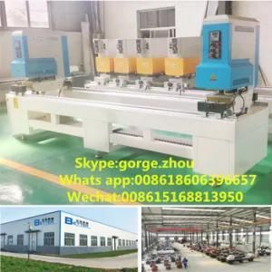 PVC UPVC Door and Windows Making Machine with Double Head Welding