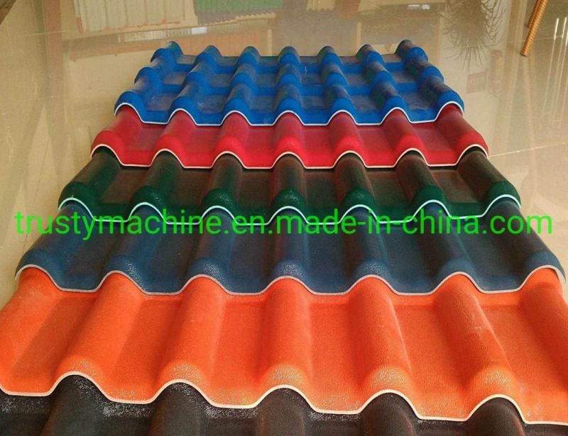 PVC Spanish Roof Sheet Extrusion Machinery