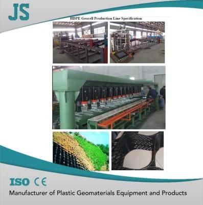 120mm PE Geocell Sheet Extrusion Machine